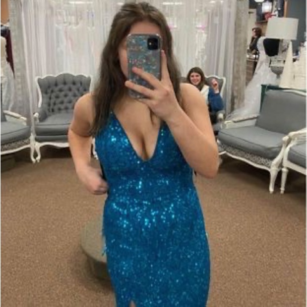 Blue Prom Dress
